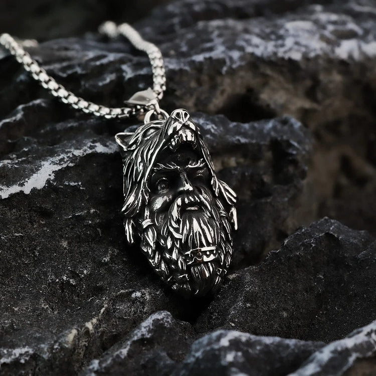 Collier viking le grand Odin