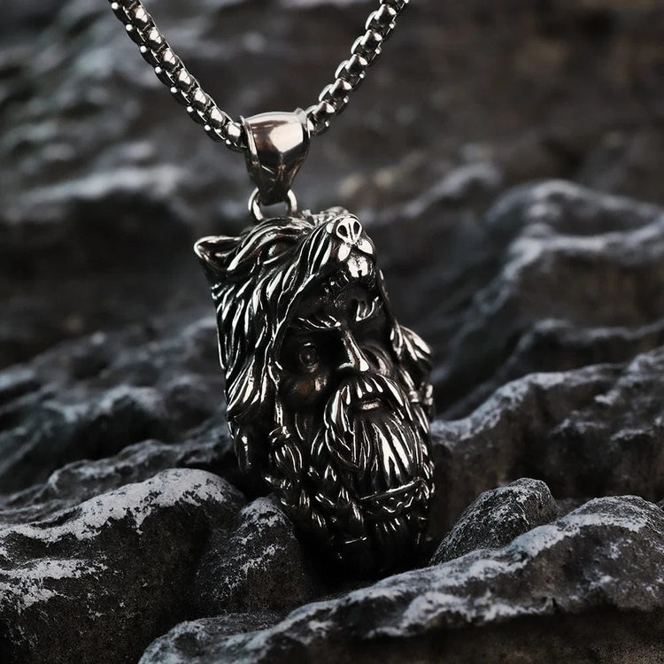 Collier viking le grand Odin