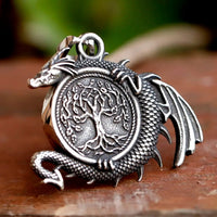 Collier viking le protecteur d'Yggdrasil