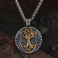 Collier Viking "Pendentif de l'Arbre des Mondes"