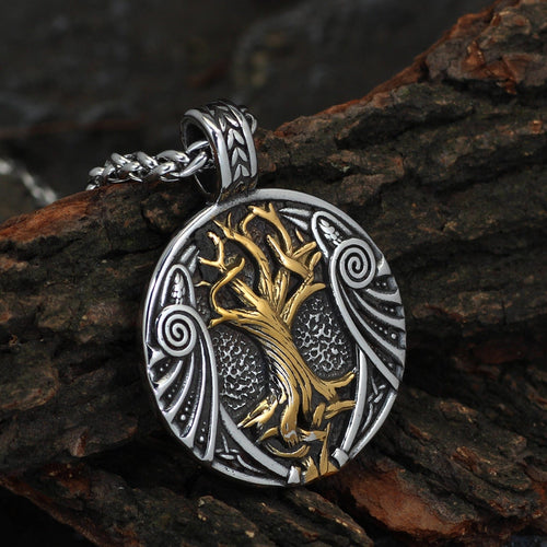 collier Collier Viking "Pendentif de l'Arbre des Mondes" - Odins Hall