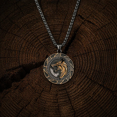 Collier nordique Collier viking puissance des loups nordiques - Odins Hall