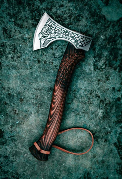 Hache Guerrière Viking - "Tempête de Thor"