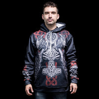 Hoodie Viking \"Compass du Destin\"