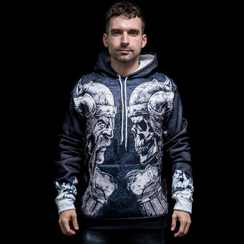 Vêtement Hoodie Viking "Hoodie Duel Éternel" - Odins Hall