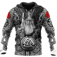 Hoodie Viking \"Hoodie Mjöllnir et Valknut\"