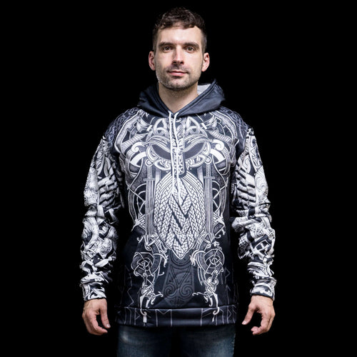 Vêtement Hoodie Viking "Thor's Epicenter - Puissance du Tonnerre" - Odins Hall