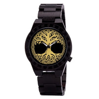 Montre en Bois - Yggdrasil