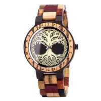 Montre en Bois - Yggdrasil Bois Intense