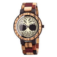 Montre en Bois - Yggdrasil Bois Intense