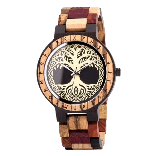 Accessoire Montre en Bois - Yggdrasil Bois Intense - Odins Hall