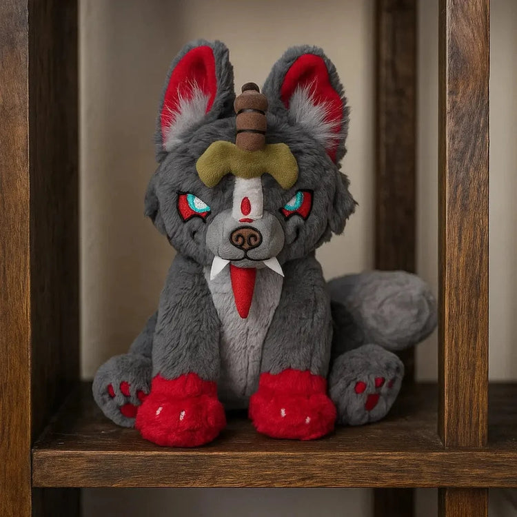 Peluche du loup Fenrir