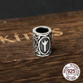 Perles de Barbe Viking en Argent Sterling 925 – Collection de Runes