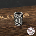 Perles de Barbe Viking en Argent Sterling 925 – Collection de Runes