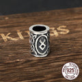 Perles de Barbe Viking en Argent Sterling 925 – Collection de Runes