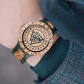 Montre en bois Valknut - Odin's Hall