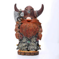 Statue grand guerrier viking