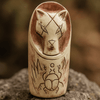 Statuette nordique du loup - Odins Hall