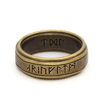 Bague Viking Ancienne - Acier inoxydable