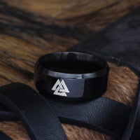 Bague Viking Valknut