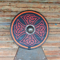 Bouclier Viking croix celtique