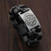 Bracelet Valknut paracorde