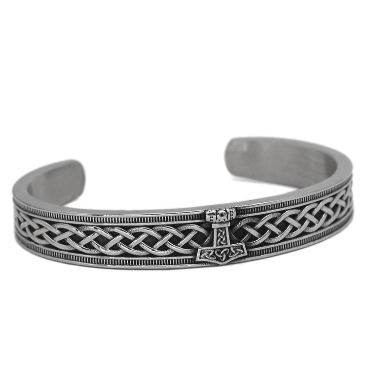 Bracelet Viking porteur du Mjolnir