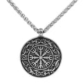 Collier Aegishjalmur | Acier Inoxydable