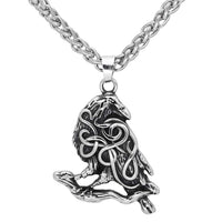 Collier Corbeau compagnon d'Odin