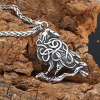 Collier Corbeau compagnon d'Odin
