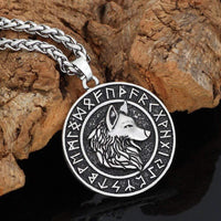 Collier Loup | Alliage de Zinc