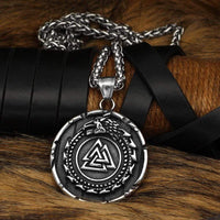 Collier Valknut | Acier Inoxydable