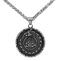 Collier Valknut | Acier Inoxydable