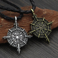 Collier Vegvisir boussole du destin