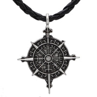 Collier Vegvisir boussole du destin