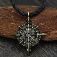 Collier Vegvisir boussole du destin