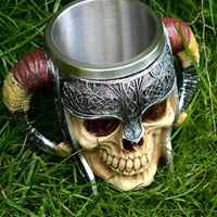 Tasse de thé tête de mort