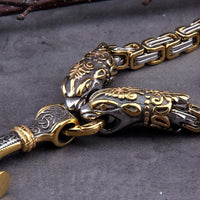 Collier de roi viking - Symbole de la puissance de Thor