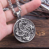 Collier Viking danse des dragons