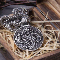 Collier Viking danse des dragons