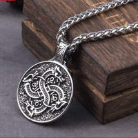 Collier Viking danse des dragons