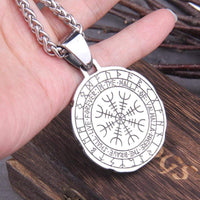 Talisman de protection Viking - acier inoxydable