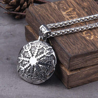 Talisman de protection Viking - acier inoxydable