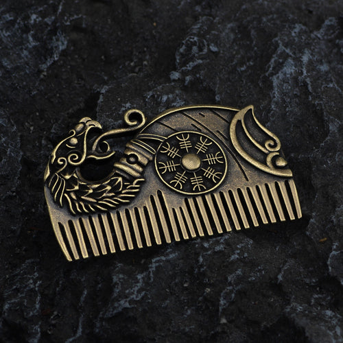 Accessoire Peigne à barbe Viking - Dragon - Odins Hall