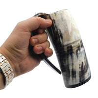 Petite Tasse viking en corne de boeuf