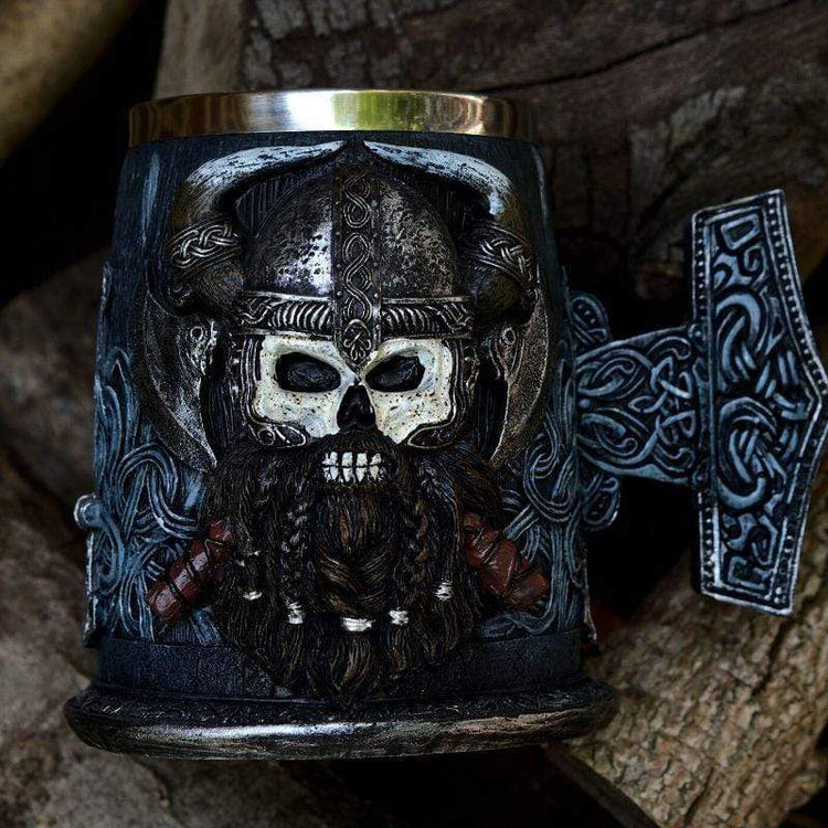 Tasse Viking Sanguinaire "Ivar" - acier inoxydable