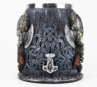 Tasse Viking Sanguinaire \"Ivar\" - acier inoxydable